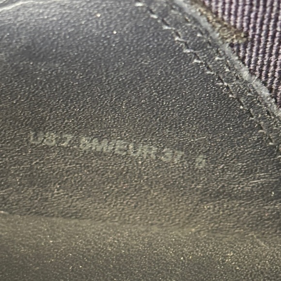 Vince Blue Velvet Slip-On platform Sneakers - Picture 11 of 15